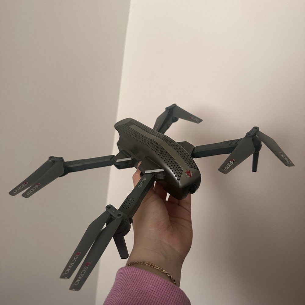 Black Foldable Drone Ascend Aeronautics